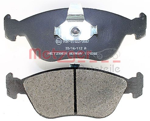 METZGER 1170282 Bremsbelagsatz, Scheibenbremse